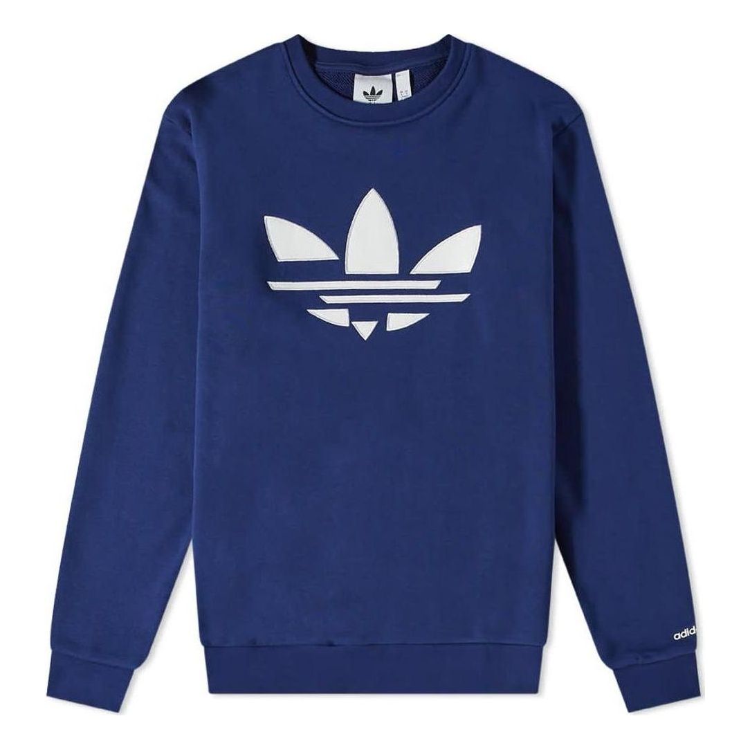 adidas originals Adicolor Shattered Trefoil Sweatshirt 'Blue' H37734