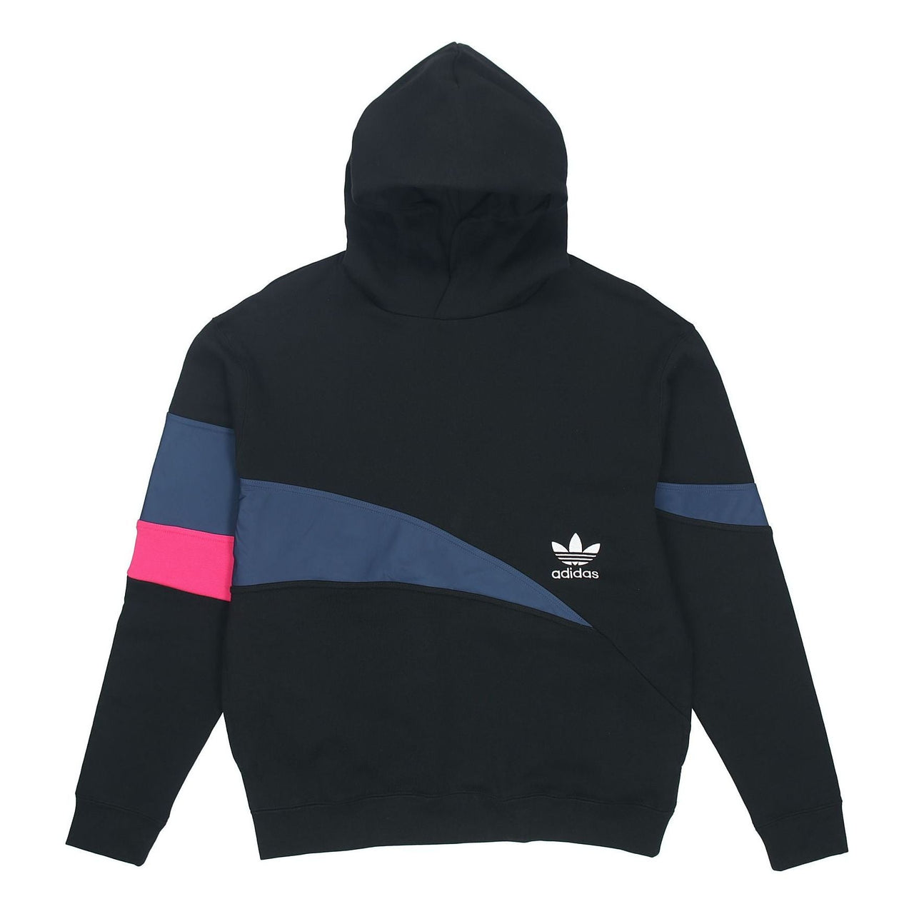 Men's adidas originals Colorblock Large Logo Sports Black H46695