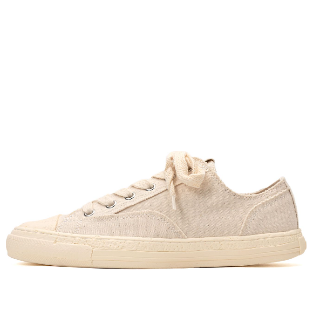Maison MIHARA YASUHIRO PAST Sole 6 - Hole Canvas Low-top Sneaker 'White' S09FW205-WHT