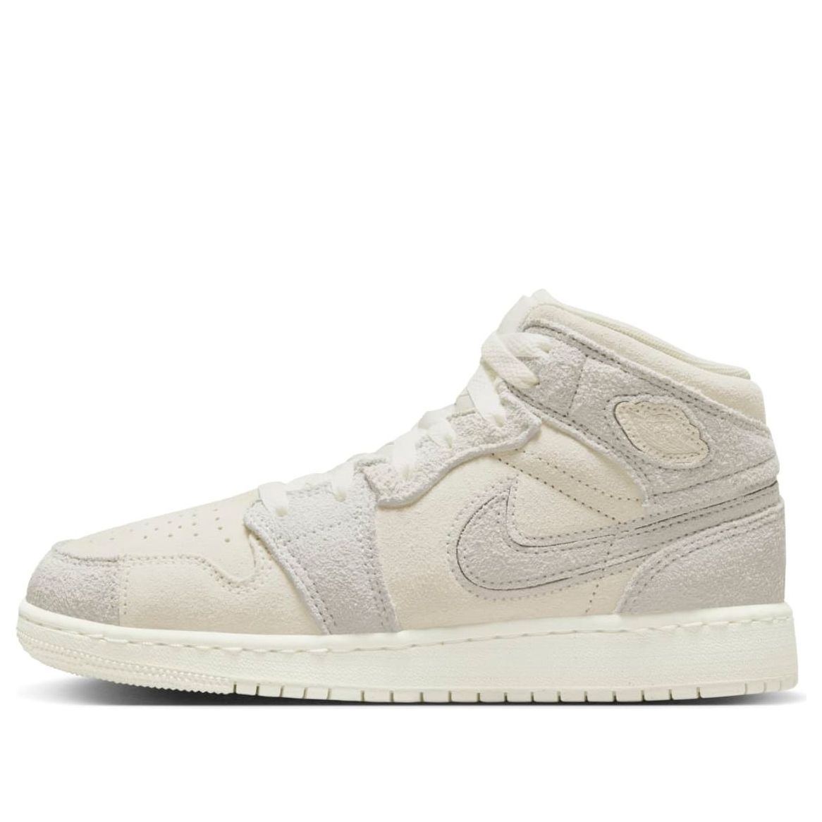 (GS) Air Jordan 1 Mid SE 'Craft Pale Ivory' FN7449-100