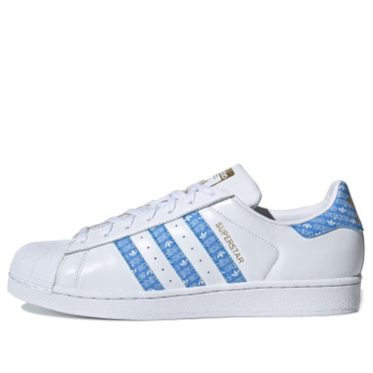 adidas Superstar 'Real Blue Logo Print' EG2916