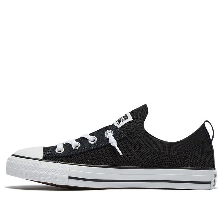 (WMNS) Converse Chuck Taylor All Star Shoreline Knit Slip Low Top Black White 565489C