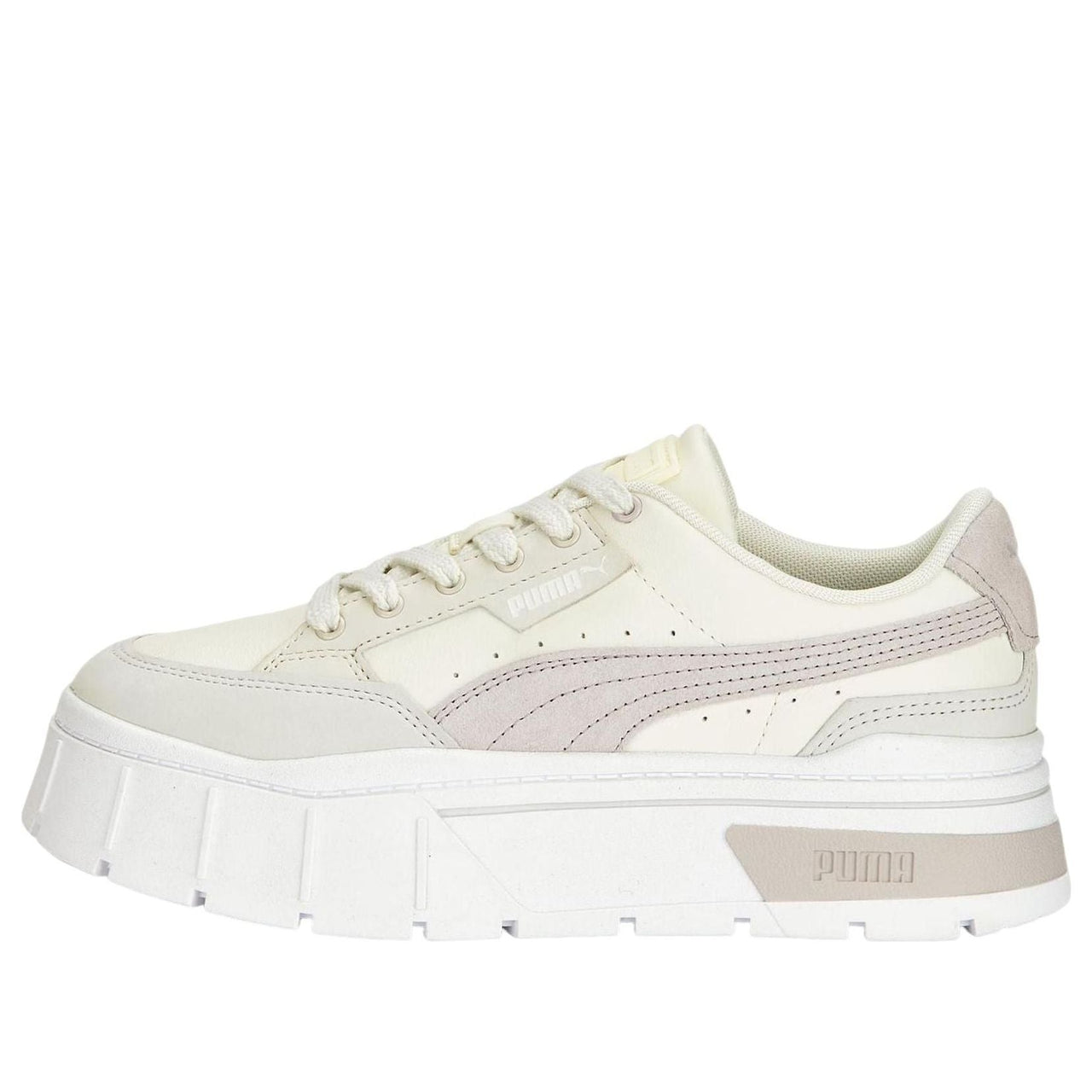 (WMNS) PUMA Mayze Stack Luxe 'Marshmallow Marble' 389853-01