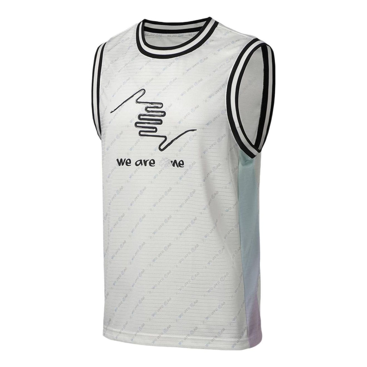 Li-Ning Way Of Wade Basketball Jersey 'White' AAYS007-5