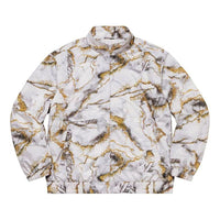 Supreme Marble Track Jacket 'White Gold Black' SUP-FW20-076