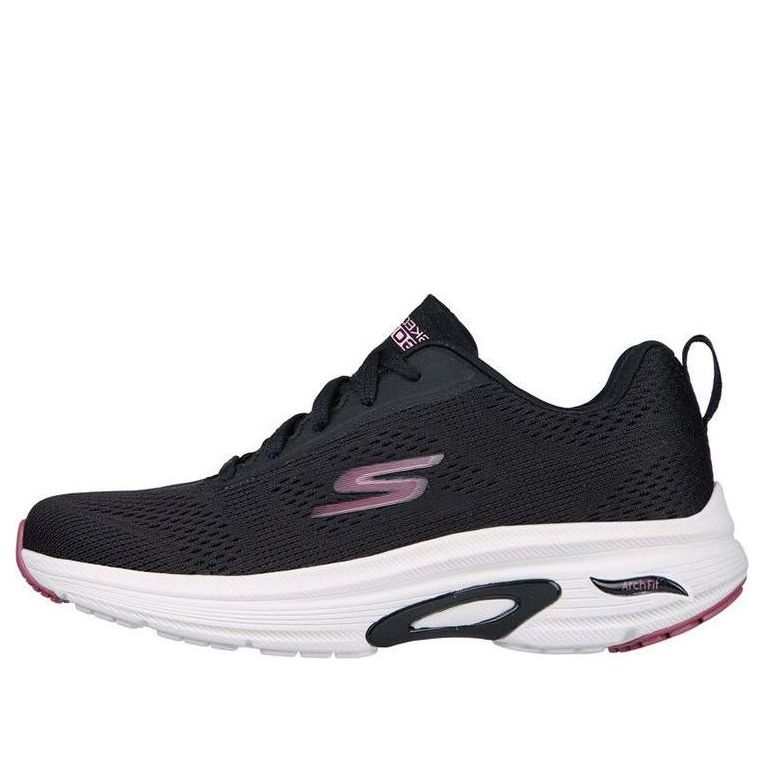 (WMNS) Skechers Go Run 'Black' 128953-BKRS