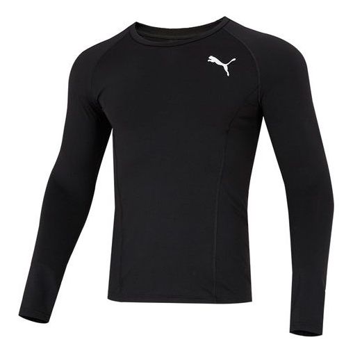 PUMA Run Favorite Long Sleeve Tee 'Black' 522079-01