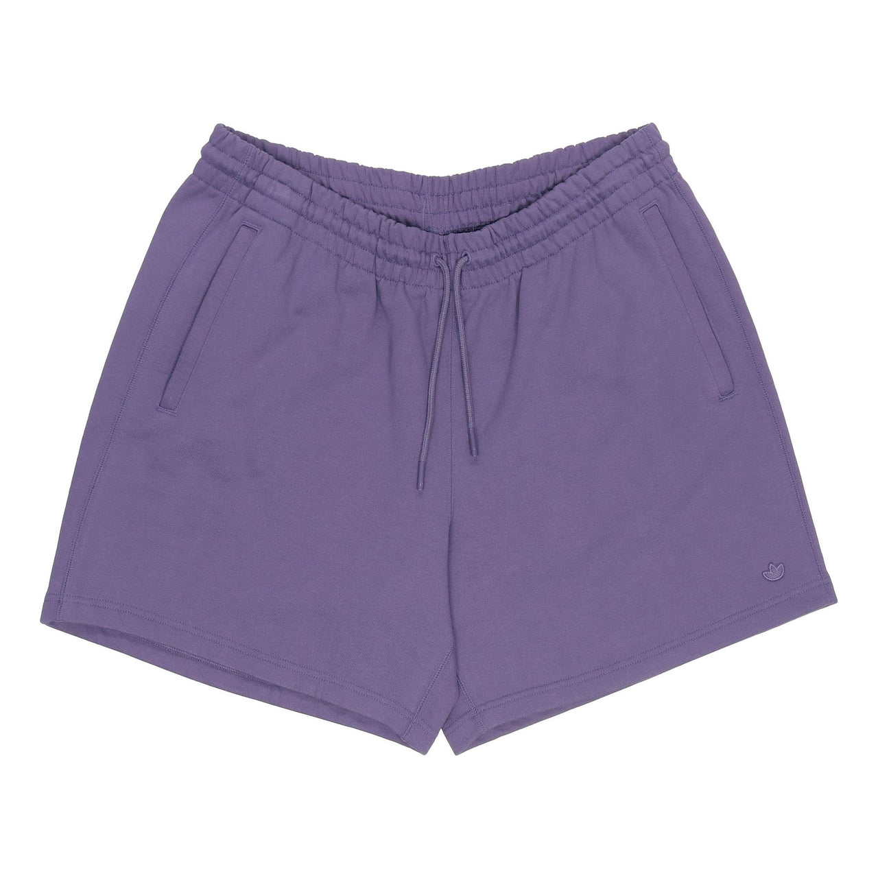 adidas originals C Short Ft Solid Color Lacing Sports Shorts Purple HF6361