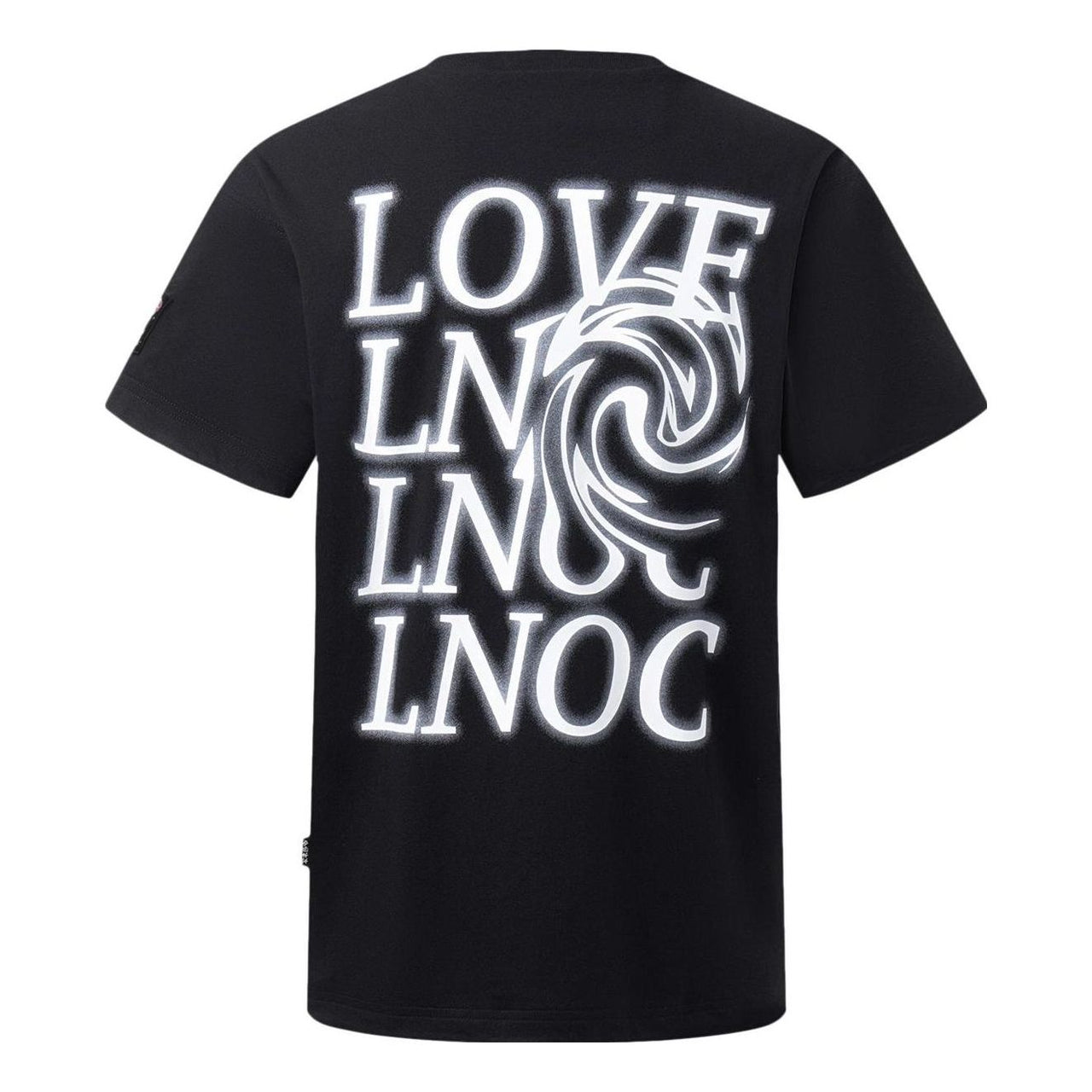 Li-Ning Valentine's Day Graphic T-shirt 'Black' AHST167-1