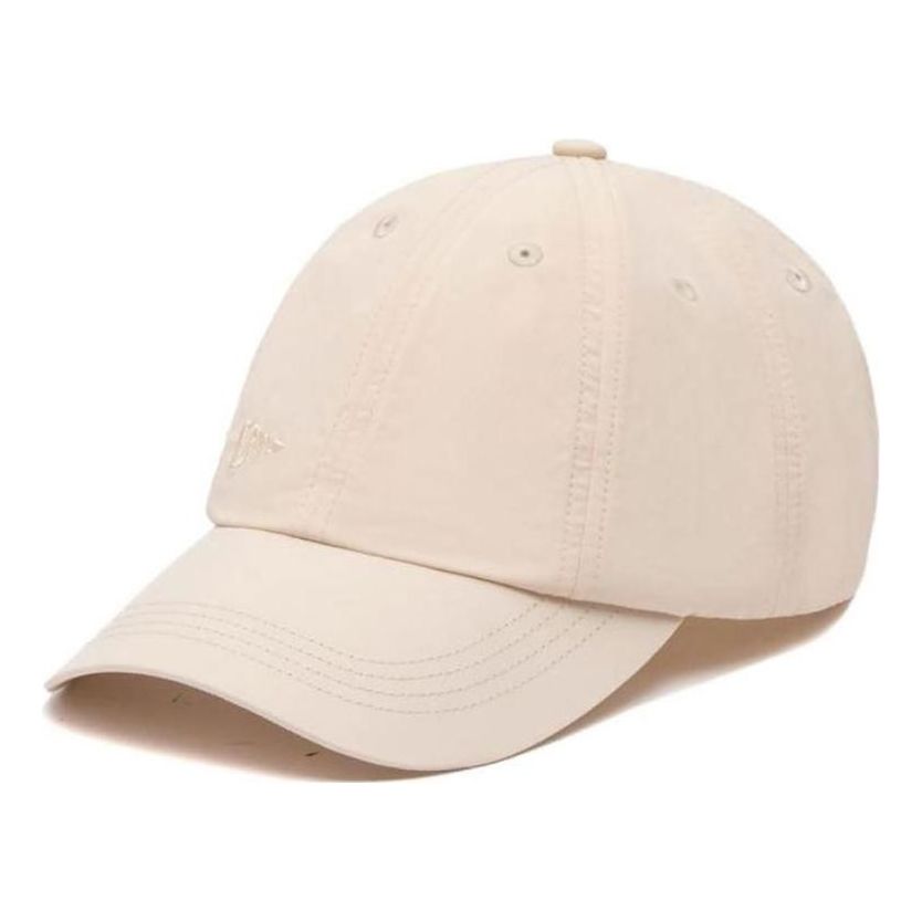 Li-Ning Embroidery Logo Baseball Cap 'Beige' AMYT049-2