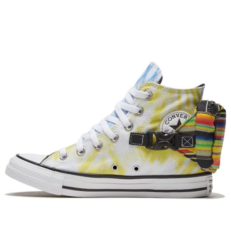 (WMNS) Converse Chuck Taylor All Star High 'Buckle Up - Rainbow Tie-Dye' 568264C