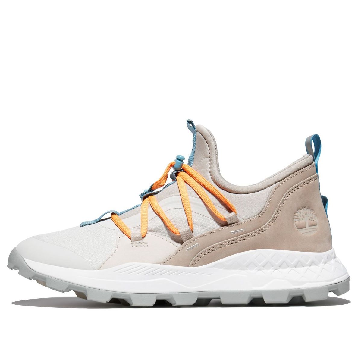 Timberland Brooklyn Leather and Fabric Oxford Trainers 'Light Beige Mesh' A2HSZK51