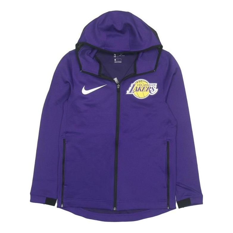 Nike x NBA Therma Flex Showtime Jacket 'LA Lakers' 940136-504