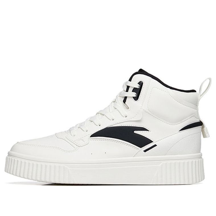 ANTA Skateboarding Series Sneakers High 'White Black' 912248015-1