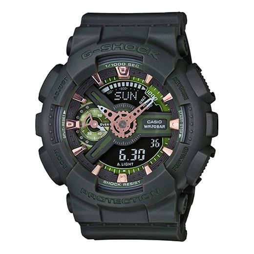 CASIO G-Shock Analog-Digital 'Green' GMA-S110CM-3A