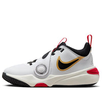 (GS) Nike Team Hustle D11 'White Gold University Red' DV8996-104