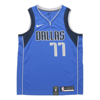 Nike NBA Jersey Luka Doncic Basketball Jersey/Vest SW Fan Edition Team limited Mavericks No. 77 Blue 864469-487