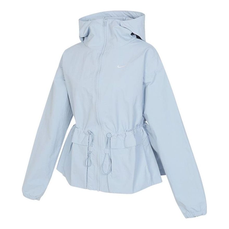 (WMNS) Nike Sportswear Everything Wovens Oversized Hooded Jacket 'Light Armoury Blue' FN3670-440