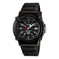 CASIO Waterproof Sports Mens Black Analog HDA-600B-1B