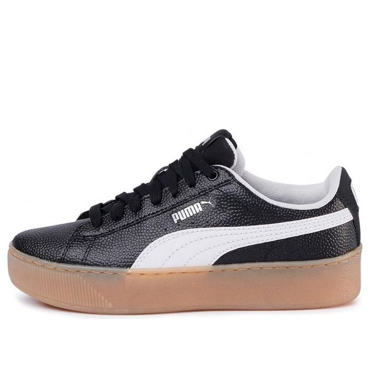 (WMNS) PUMA Vikky Platform 'Black Gum' 366805-02