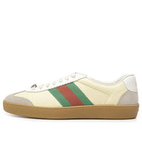 GUCCI G74 Web Small Bee Casual Shoes/Sneakers Yellow Green Red 624484-0PV20-9560