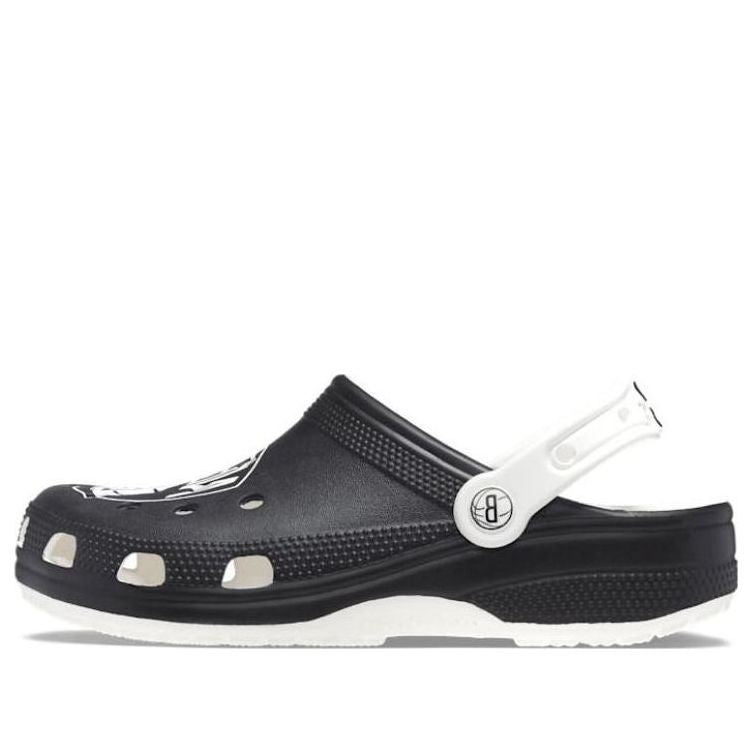 Crocs Brooklyn Nets Classic Clogs 'Black White' 208651-103