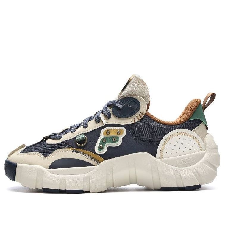 FILA FUSION FUSION Bone Sneakers 'Navy White' T12M311201FIW