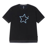 Converse One Star Logo Tee 'Black BLue' 10025871-A02