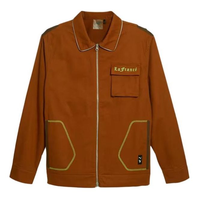 PUMA Hoops x LAFRANC Work Jacket 'Tan' 622826-01