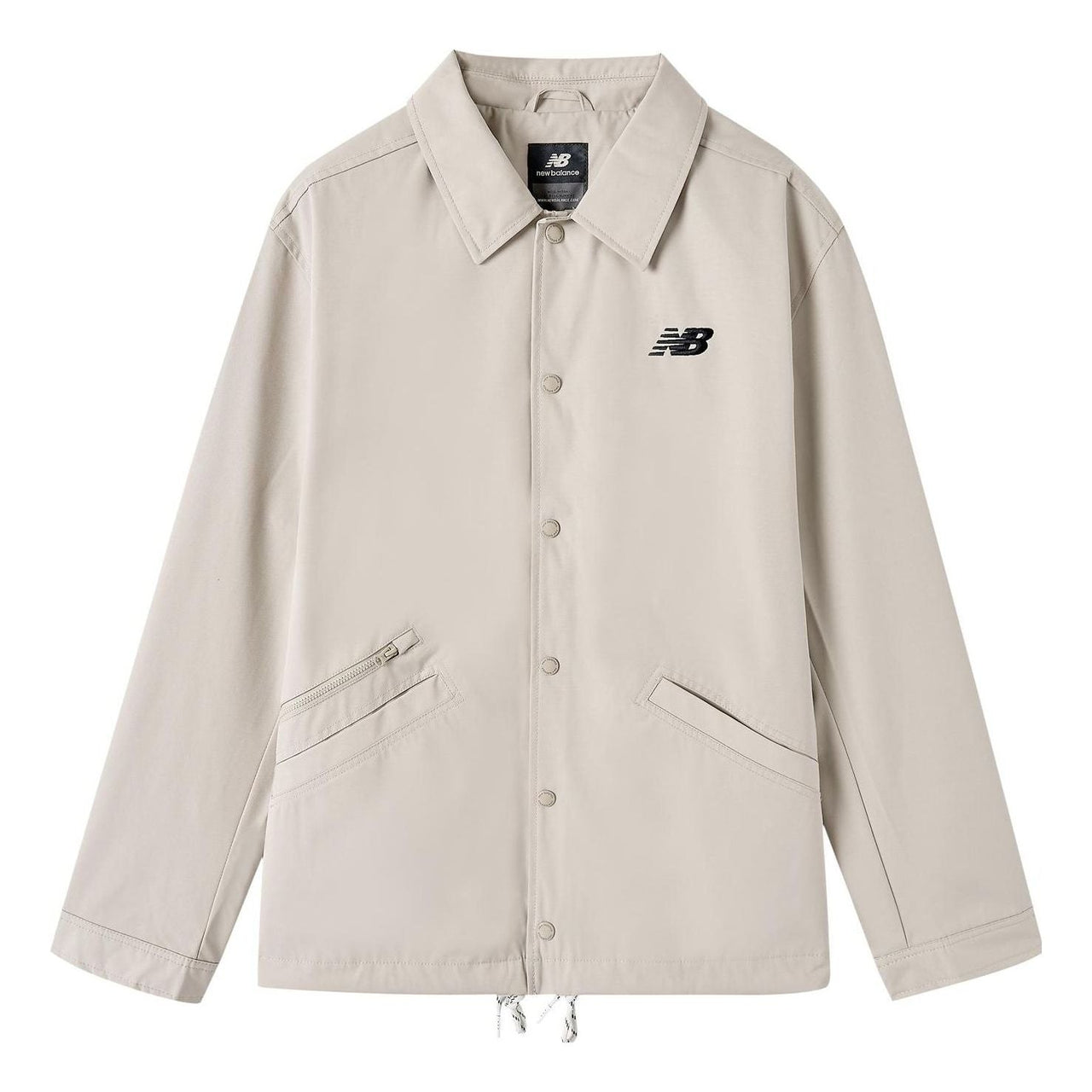 New Balance Essentials Coaches Jacket 'Beige' NAA13031-BEI