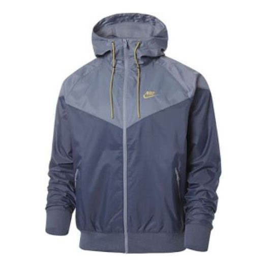 Nike Sportswear Windrunner Hooded Jacket 'Blue Grey' DA0001-491