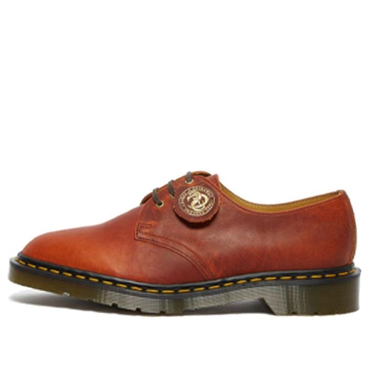 Dr. Martens 1461 Made in England Classic Oil Leather Oxford Shoes 'Dark Brown' 26851205