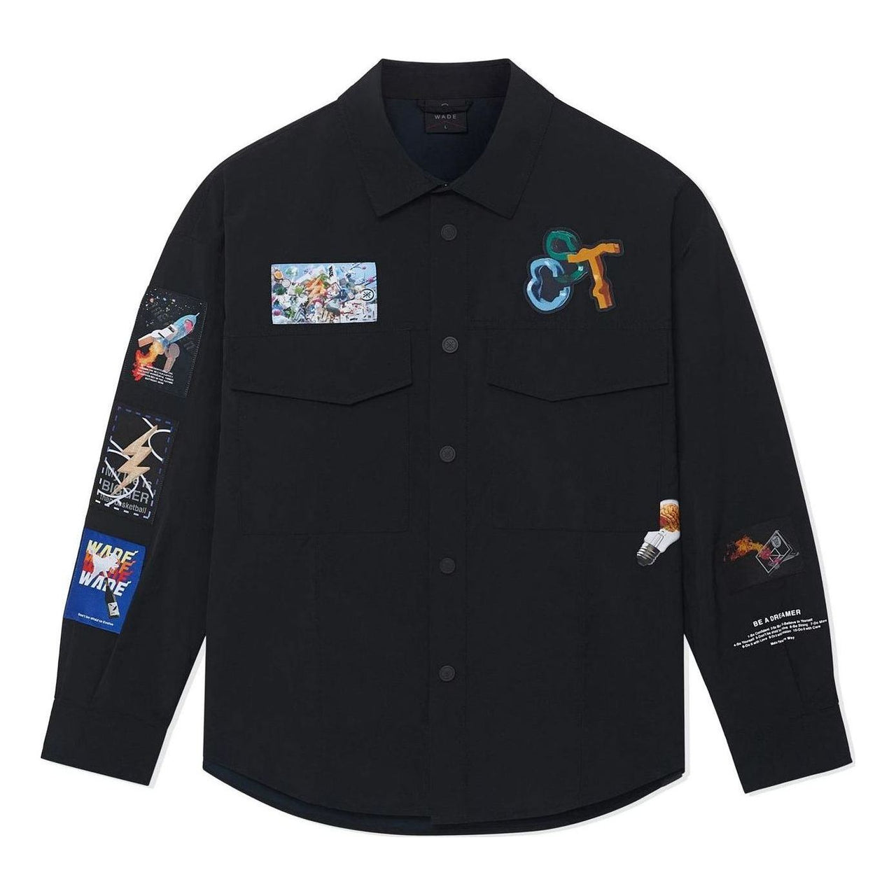 Li-Ning Way Of Wade Embroidery Logo Jacket 'Black' AFDSC39-1