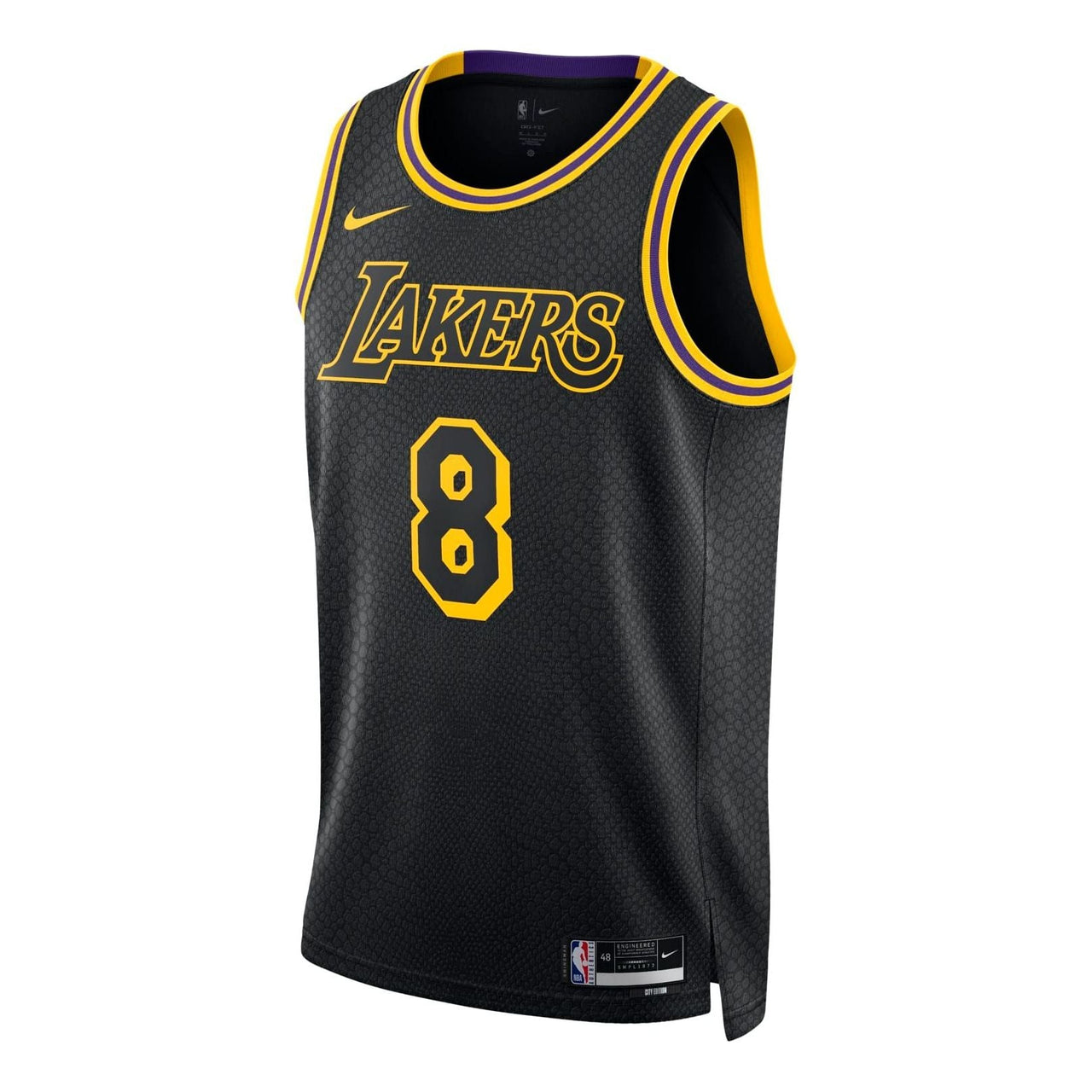 Nike Kobe Bryant Los Angeles Lakers 2023 City Edition Swingman Jersey Mamba Mentality #8 FN7297-010