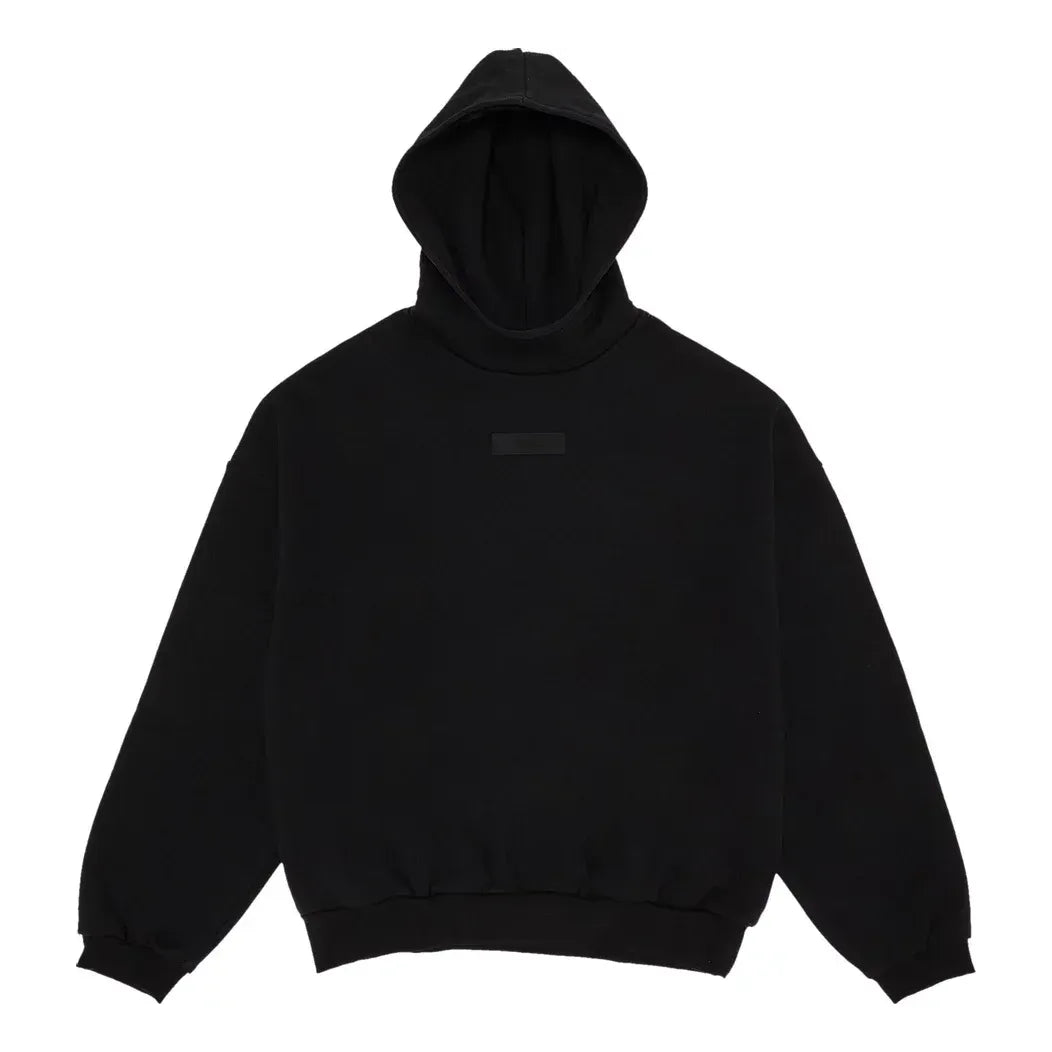 Fear of God Essentials SS24 Hoodie 'Jet Black' 192SP242054F