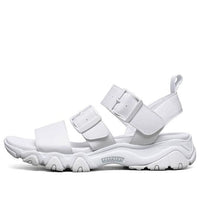 (WMNS) Skechers D lites 2.0 Sandal White 32998-WHT