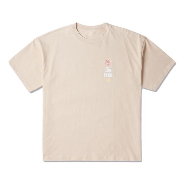 Converse Summer Beach T-Shirt 'Beige' 10025877-A03
