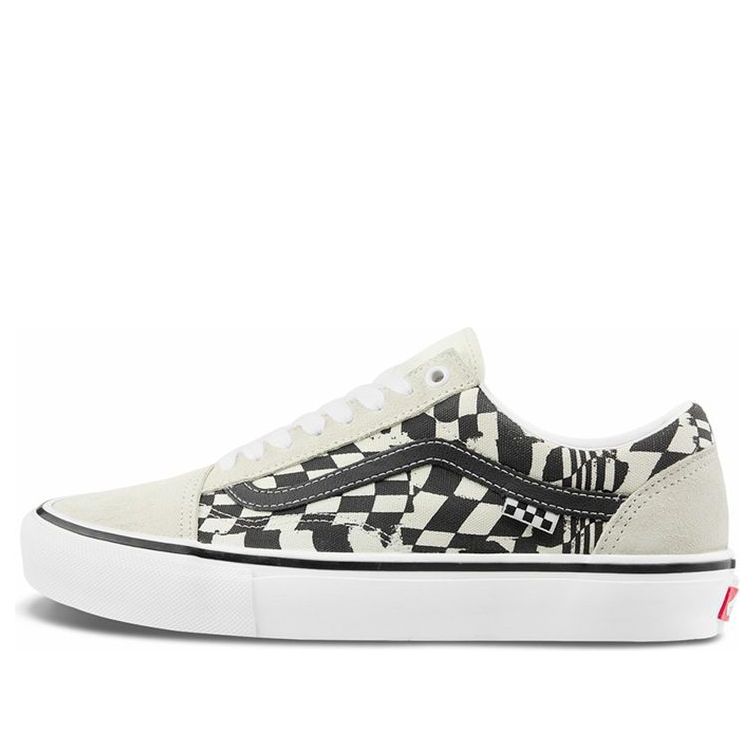 Vans Skate Old Skool 'Checkerwarp - Black White' VN0A5FCB9CU