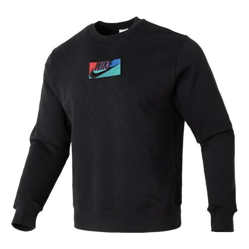 Nike Sportswear Club Fleece Crew Sweatshirt 'Black' FB8436-010