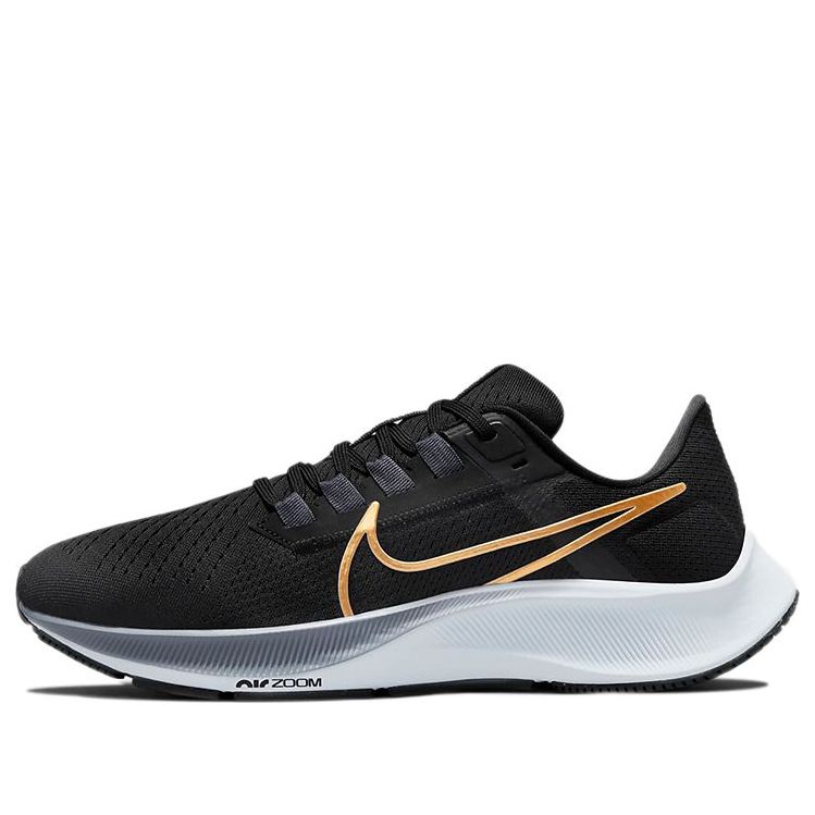 (WMNS) Nike Air Zoom Pegasus 38 'Black Metallic Gold Coin' CW7358-004