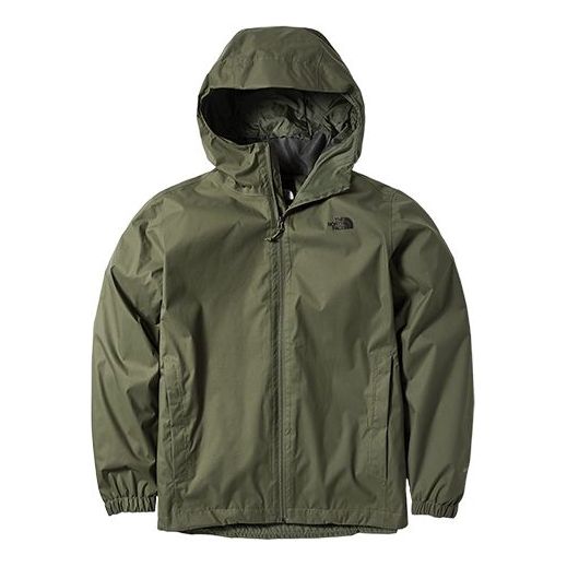 THE NORTH FACE Waterproof Rain Jacket 'Green' 4NFE-7D6