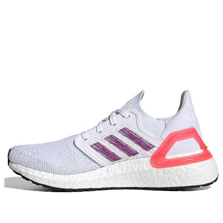(WMNS) adidas UltraBoost 20 'White Shock Red' EG0726