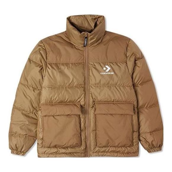 Converse Star Chevron Down Jacket 'Brown' 10023755-A02