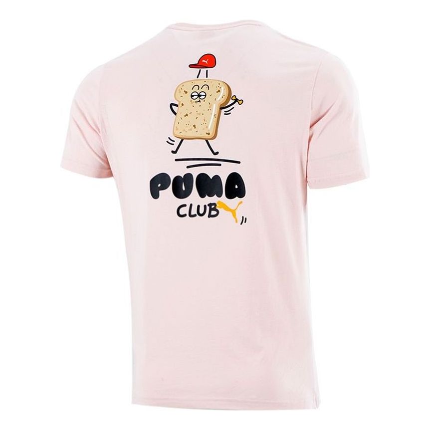 PUMA Club Graphic T-Shirt 'Pink' 533197-36