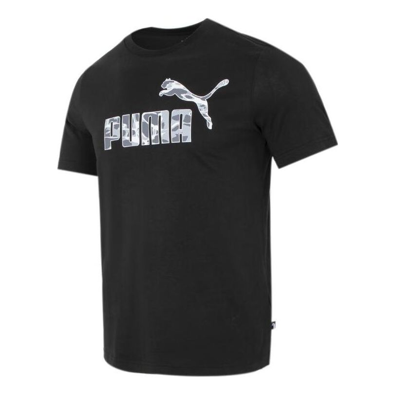 PUMA Summer Splash Graphic T-Shirt 'Black' 677125-01