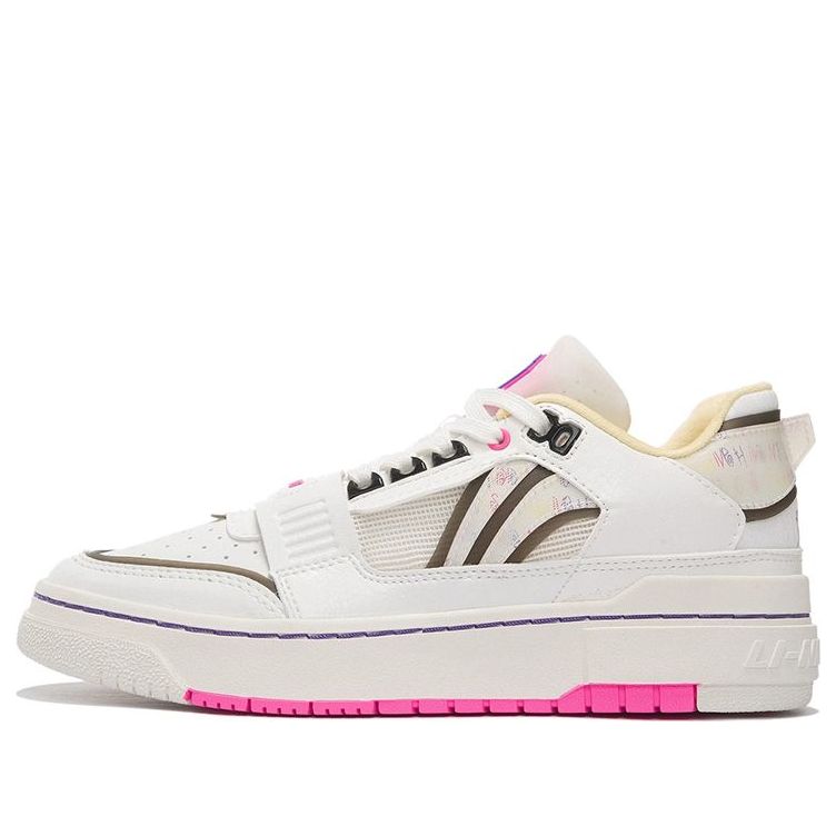 (WMNS) Li-Ning BadFive Rookie 'Cream White Neon Pink' ABCS024-1
