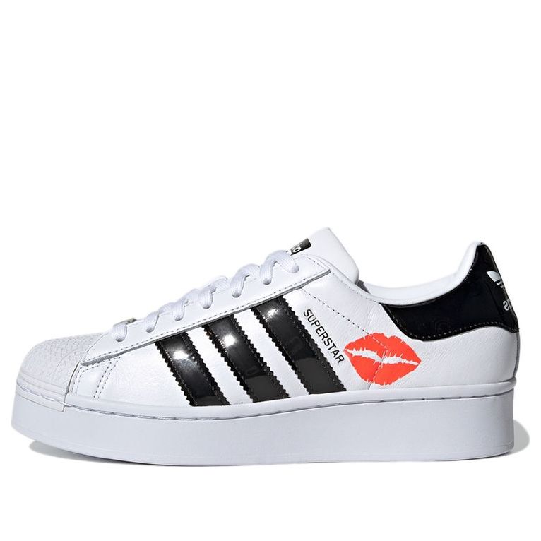 (WMNS) adidas Superstar Bold 'Lip Print' FZ3789