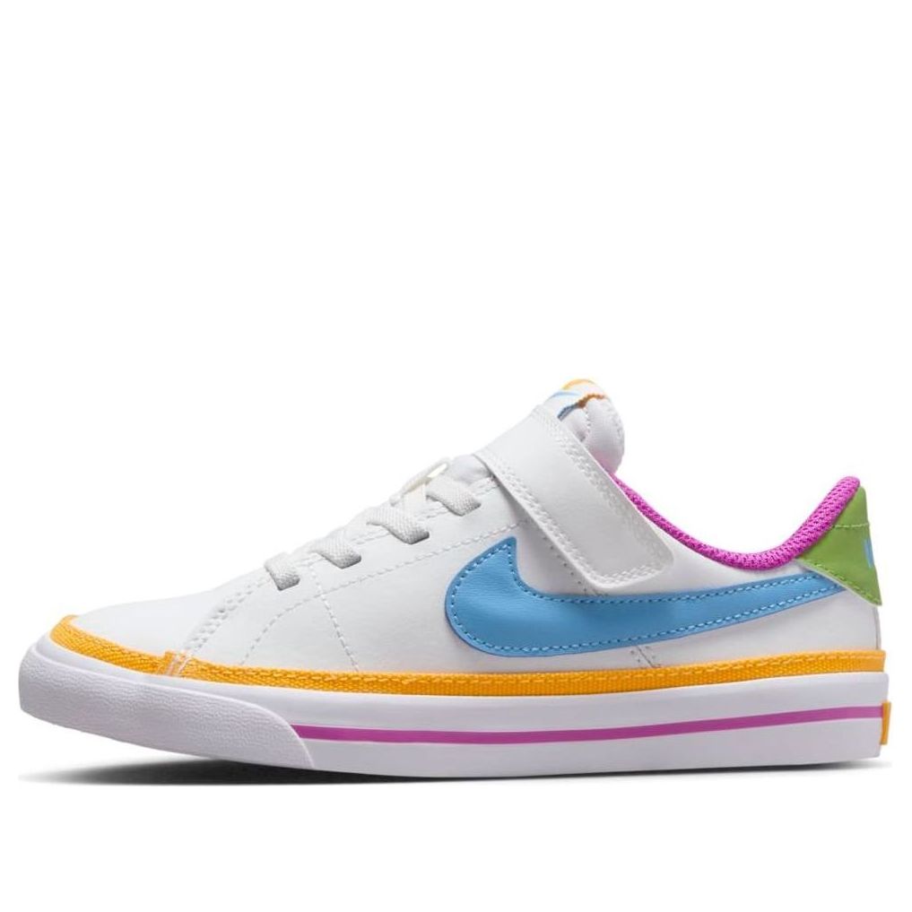 (PS) Nike Court Legacy Lift 'White Multi-Color' DA5381-123