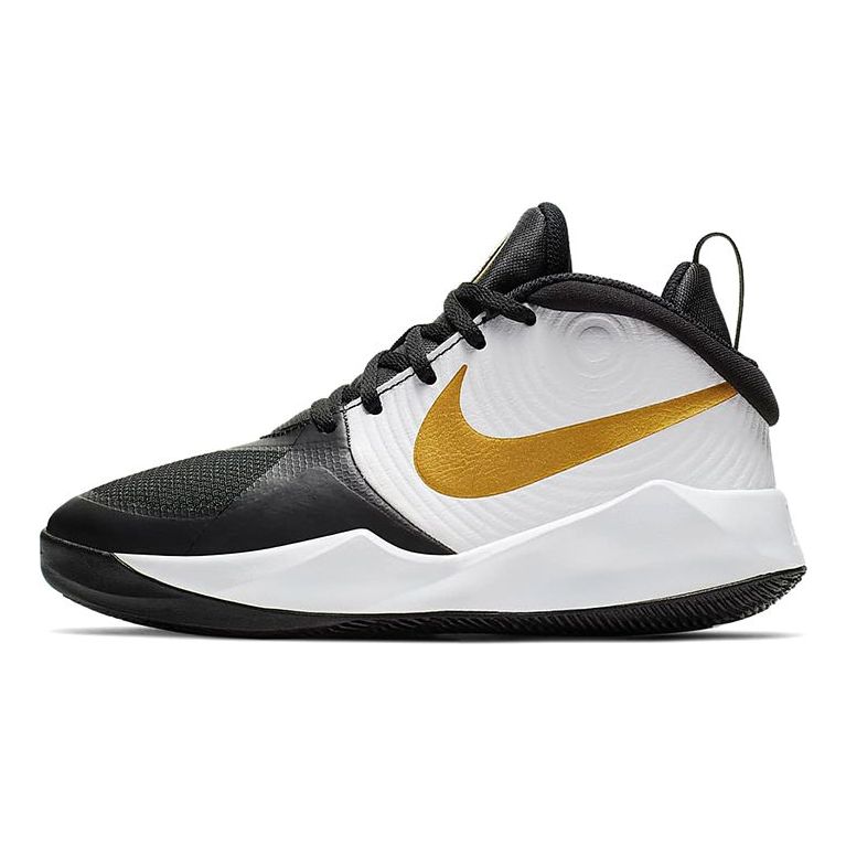 (GS) Nike Team Hustle D9 'Black Metallic Gold' AQ4224-004