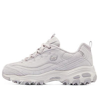 (WMNS) Skechers D'Lites 1.0 'White' 149265-LAV